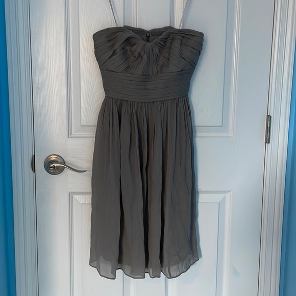 J. Crew Marbella Strapless bridesmaids dress - Picture 2 of 4